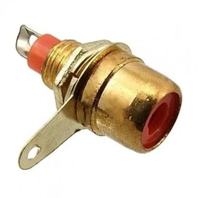 Лот: 19833699. Фото: 1. Разъем RCA, гнездо, корпусной... Разъёмы