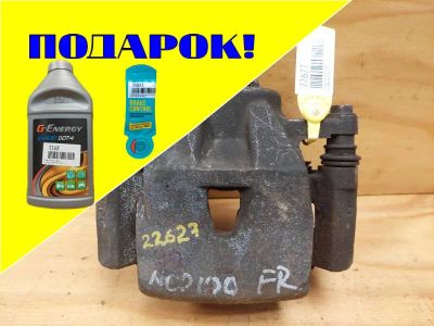 Лот: 18530161. Фото: 1. Суппорт Toyota Ractis NCP100 1NZFE... Тормозная система