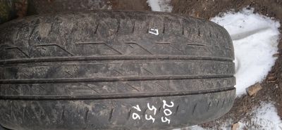 Лот: 24591792. Фото: 1. 1шт. 205-55-16 Bridgestone Turanza... Шины