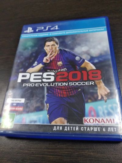 Лот: 14949528. Фото: 1. Pro Evolution Soccer 18. PES 2018... Игры для консолей