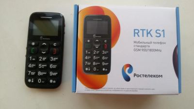 Лот: 7812817. Фото: 1. Мобильный телефон RTK S1 для пожилых... Кнопочные мобильные телефоны