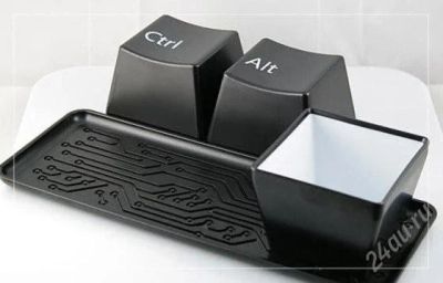 Лот: 1869303. Фото: 1. Чашки Ctrl Alt Del \ Новые в упаковке... Сувенирные мелочи