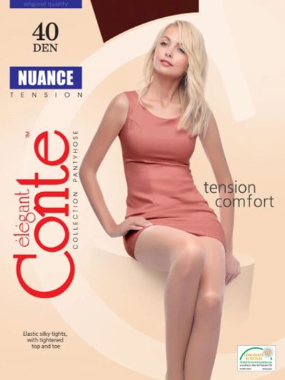 Лот: 8817654. Фото: 1. колготки conte nuance 40 bronz... Колготки, чулки