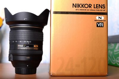 Лот: 6243672. Фото: 1. Nikon 24-120mm f/4G ED VR AF-S... Объективы