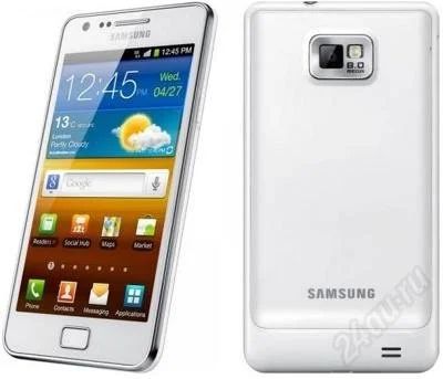 Лот: 2004690. Фото: 1. Samsung Galaxy S2 белый. Смартфоны