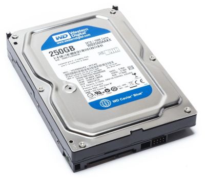 Лот: 12952796. Фото: 1. Жесткий диск HDD 250Gb Western... Жёсткие диски (HDD)