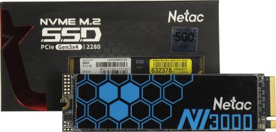Лот: 24947054. Фото: 1. SSD-накопитель M.2 500Гб Netac... SSD-накопители