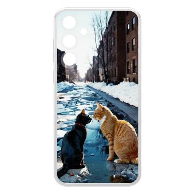 Лот: 25134900. Фото: 1. Чехол Krutoff Clear Case "Мартовские... Чехлы, бамперы