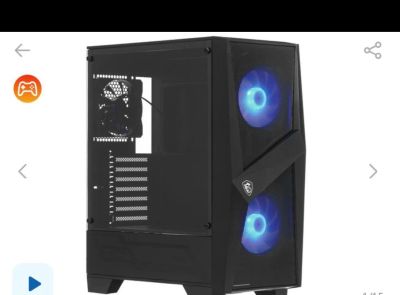 Лот: 25395346. Фото: 1. Корпус MSI MAG forge 100M. Корпуса, блоки питания
