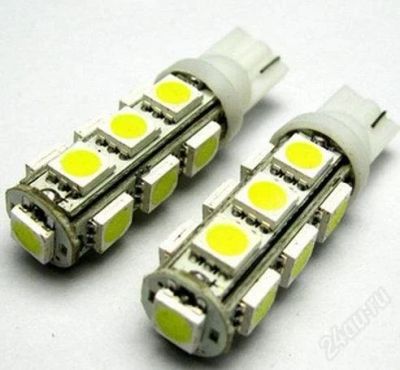 Лот: 1233858. Фото: 1. Светодиодная лампа 13 SMD 5050... Детали тюнинга