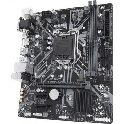 Лот: 16930910. Фото: 1. Материнская плата Gigabyte H310M-S2H... Материнские платы