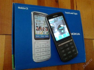 Лот: 1799142. Фото: 1. продам nokia c 3-01.комплект... Кнопочные мобильные телефоны