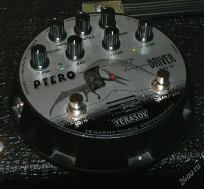 Лот: 3158464. Фото: 1. Erasov Pterodriver Preamp. Гитарные эффекты и комбоусилители