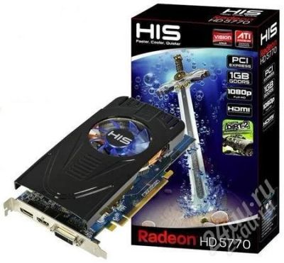 Лот: 2956737. Фото: 1. radeon 5770. Видеокарты