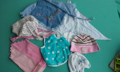 Лот: 7902572. Фото: 1. пакет шапок, косынок 2-3 года... Головные уборы