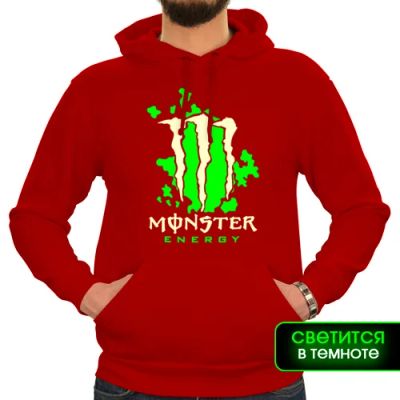 Лот: 5253175. Фото: 1. Толстовка хлопок с капюшоном... Свитеры, толстовки, худи
