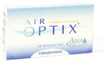 Лот: 7644944. Фото: 1. Контактные линзы AIR Optix Agua... Контактные линзы