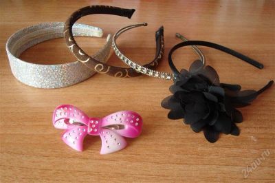 Лот: 2689758. Фото: 1. ободок,заколка. Заколки, вееры, расчёски