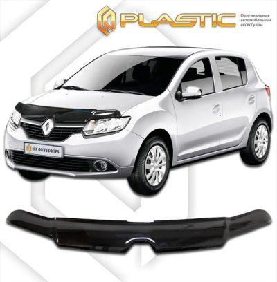 Лот: 13012740. Фото: 1. Дефлектор капота Renault Sandero... Детали тюнинга