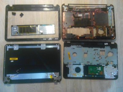 Лот: 8169238. Фото: 1. Корпус DELL inspiron 15 3521 б... Корпуса, блоки питания