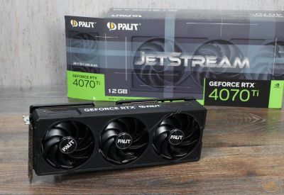 Лот: 21048470. Фото: 1. Видеокарта Palit GeForce RTX 4070Ti... Видеокарты