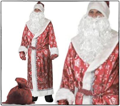 Лот: 4786516. Фото: 1. Карнавальный костюм "Дед Мороз... Взрослые карнавальные костюмы