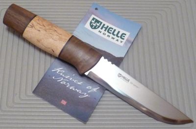 Лот: 3666127. Фото: 1. Нож "BraKar". Фирма "HELLE", Норвегия... Ножи, топоры