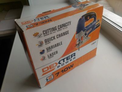 Лот: 11822564. Фото: 1. Электролобзик Dexter 710W. Электроинструмент