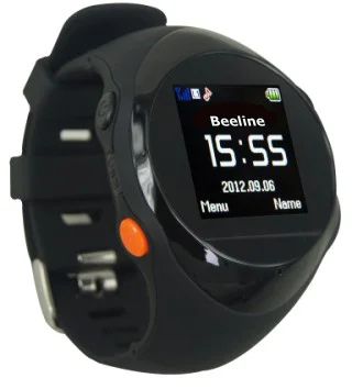 Лот: 3829853. Фото: 1. GPS-часы PG88 black (SIM). Кнопочные мобильные телефоны
