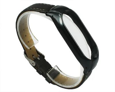 Лот: 20886322. Фото: 1. Ремешок Xiaomi Mi Band 7 leather... Смарт-часы, фитнес-браслеты, аксессуары