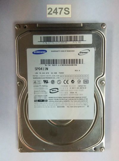 Лот: 16750976. Фото: 1. Жесткие диски IDE по 40 Гб одним... Жёсткие диски (HDD)