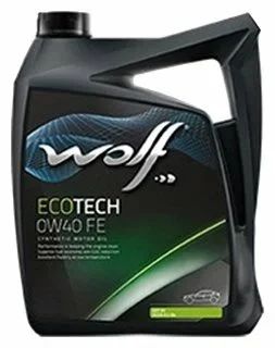 Лот: 16495061. Фото: 1. Масло WOLF ECOTECH 0W40 FE 4л... Масла, жидкости