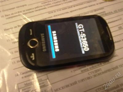 Лот: 696341. Фото: 1. SAMSUNG GT-S3650. Кнопочные мобильные телефоны