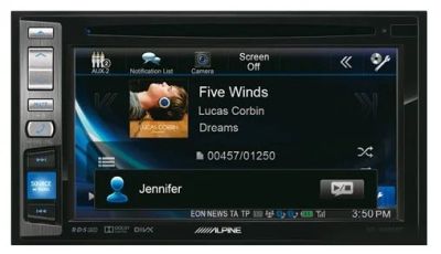 Лот: 8138833. Фото: 1. Автомагнитола Alpine IVE-W585BT... Автомагнитолы