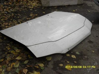 Лот: 2096999. Фото: 1. Капот Toyota Carib AE#111 на востановление. Кузов