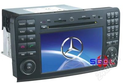 Лот: 409751. Фото: 1. Mercedes Benz (800x480), штатное... Видеорегистраторы,  радар-детекторы, системы парковки