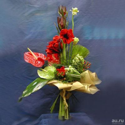 Лот: 13832915. Фото: 1. Лот № 613 Букет мужской - 4250р... Свежие цветы