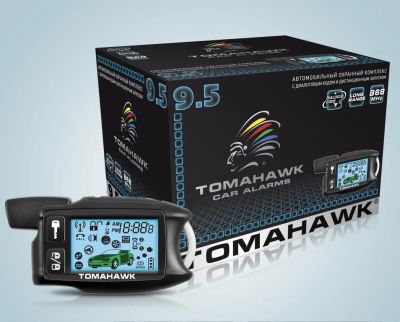 Лот: 5285135. Фото: 1. Tomahawk 9.5 Dialog 868MHz, Гарантия... Автомобильные сигнализации