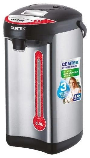 Лот: 11259466. Фото: 1. Термопот CENTEK CT-0082 Black. Чайники, кофемашины, кулеры