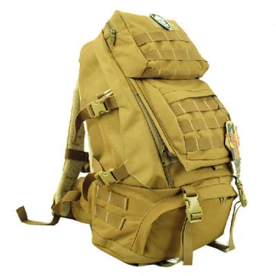 Лот: 8074459. Фото: 1. Тактический рюкзак с MOLLE (50... Рюкзаки