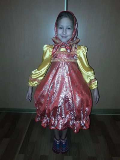 Лот: 8727395. Фото: 1. Новогодний костюм для девочки... Другое (одежда и аксессуары)