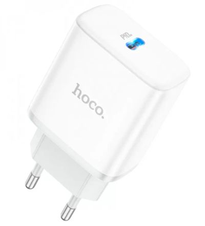 Лот: 24342336. Фото: 1. Зарядное сетевое (USB-C, 20W). Зарядные устройства, блоки питания, адаптеры сетевые для смартфонов
