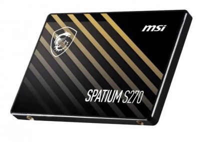 Лот: 24946820. Фото: 1. SSD-накопитель 960Гб MSI SPATIUM... SSD-накопители