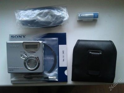 Лот: 1523579. Фото: 1. Sony MZ N510 (MD player). Плееры