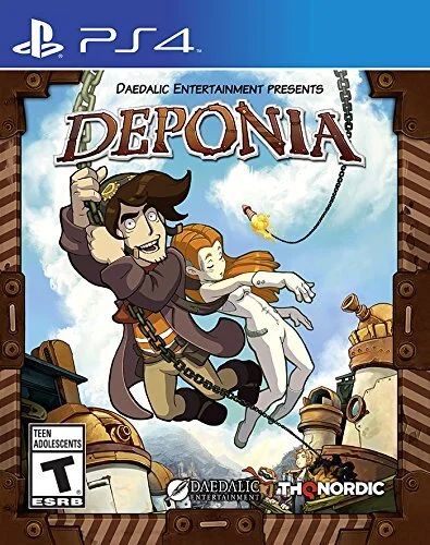 Лот: 10303745. Фото: 1. Куплю Deponia [PS4]. Игры для консолей