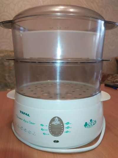 Лот: 20854977. Фото: 1. Пароварка электрическая Tefal... Кухонная