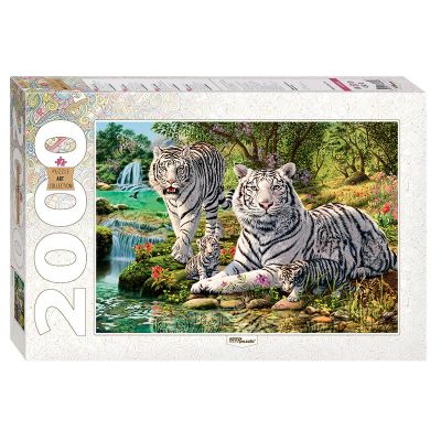 Лот: 8621728. Фото: 1. Пазл 2000 эл. "Сколько тигров... Пазлы