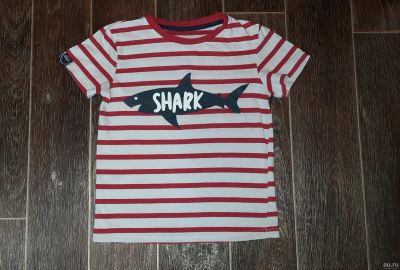Лот: 18267144. Фото: 1. Детская футболка Shark (Gloria... Футболки, поло, топы, лонгсливы