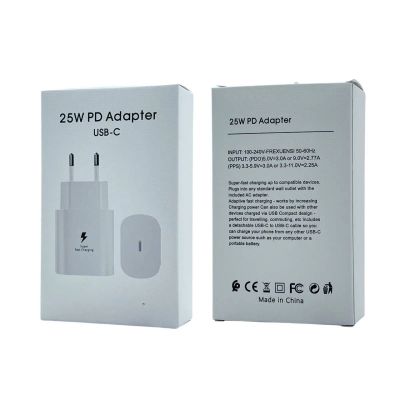 Лот: 25794700. Фото: 1. СЗУ ALLISON USB-C/PD 25W White. Зарядные устройства, блоки питания, адаптеры сетевые для смартфонов