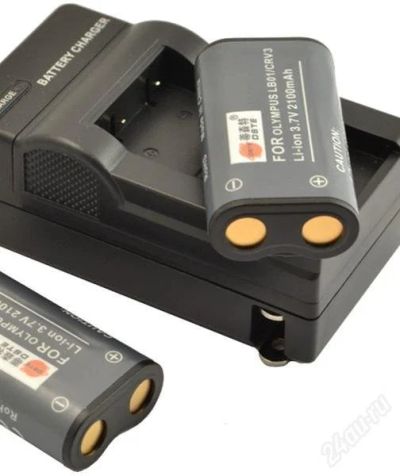 Лот: 2772774. Фото: 1. 2x CR-V3 LB01 Battery + Charger. Аккумуляторы, зарядные